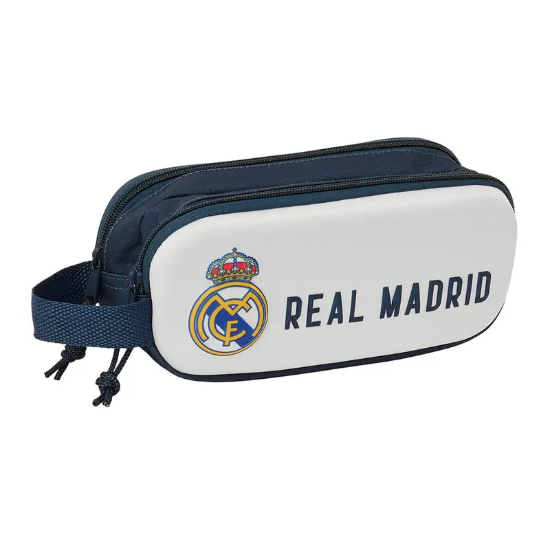 Estuche portatodo doble de Real Madrid CF 21x6x8cm