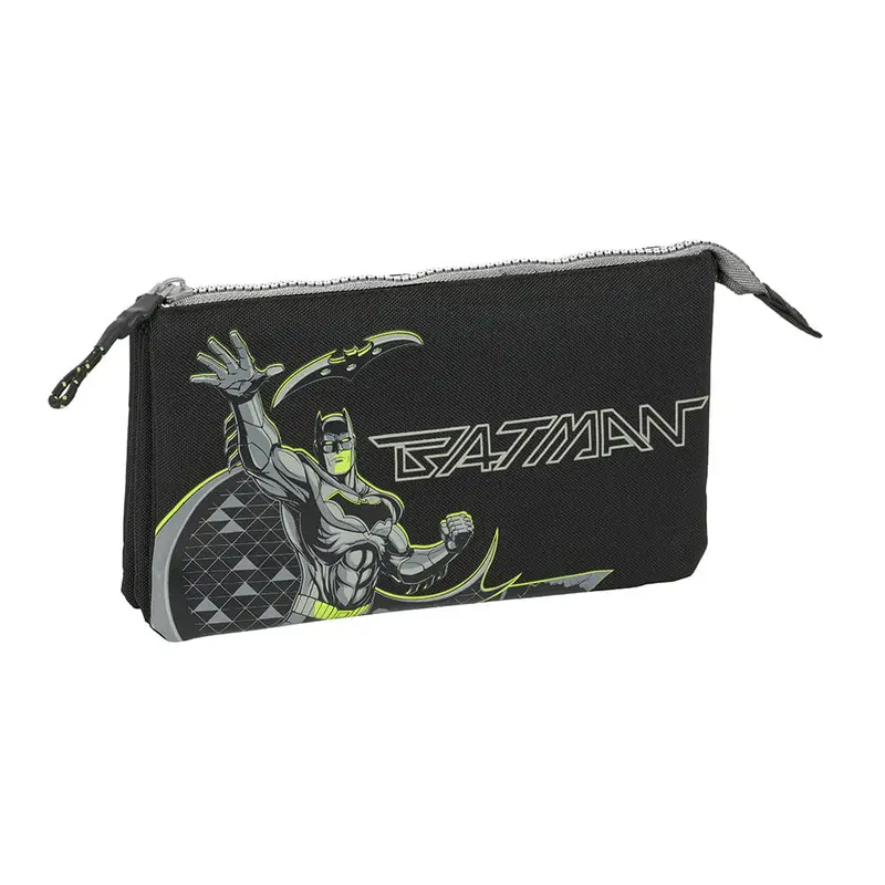 Estuche portatodo triple BATMAN game over 22x3x12cm