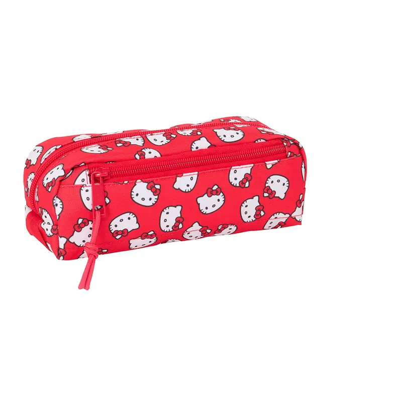 Estuche portatodo triple Hello Kitty "Iconic" 22x6x8,5cm
