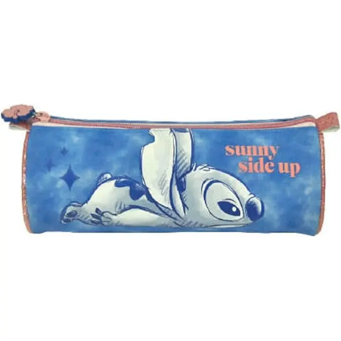 Estuche redondo STITCH- Perfecta para el Cole 22CM