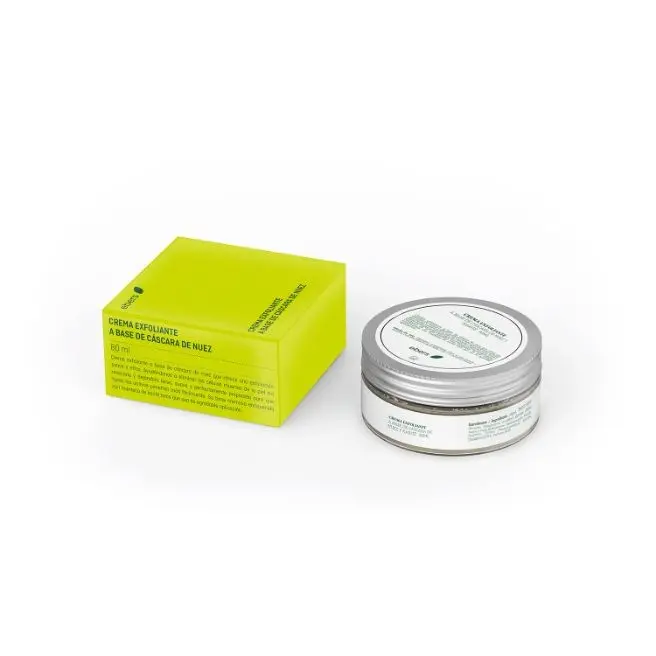 EXFOLIANTE FACIAL CREMA CASC NUEZ + KARITE 80 ml
