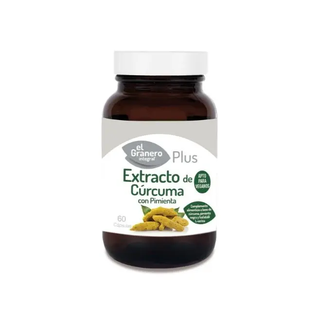 EXTRACTO DE CURCUMA+PIMIENTA 430 mg 60 Vcaps