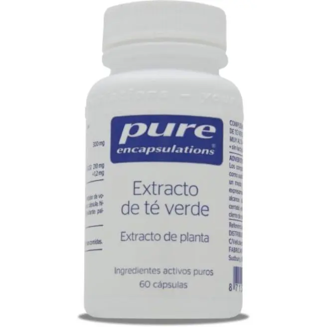 EXTRACTO DE TE VERDE 60 Capsulas