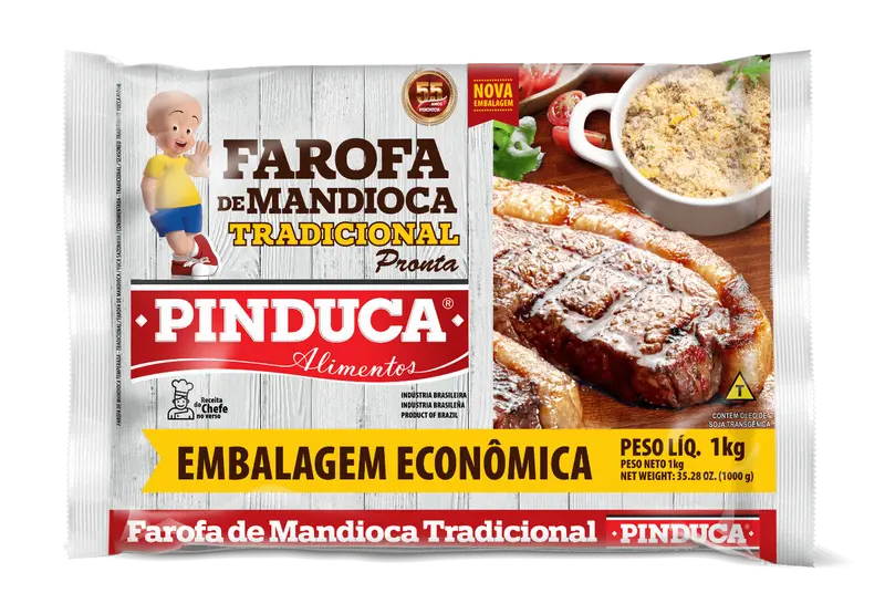 Farofa Mandioca Trad. PINDUCA 1 Kg