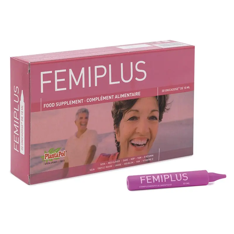 FEMIPLUS ISOFLAVONAS DE SOJA, TREBOL ROJO, SALVIA,