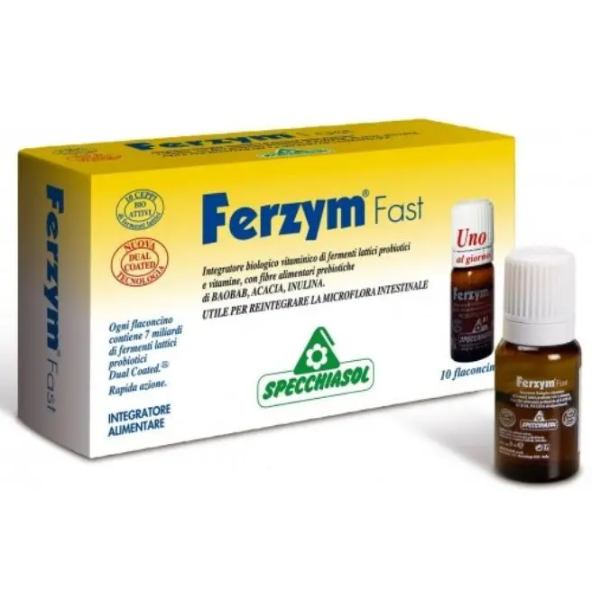 FERZYM FAST 10 Viales x 8 ml