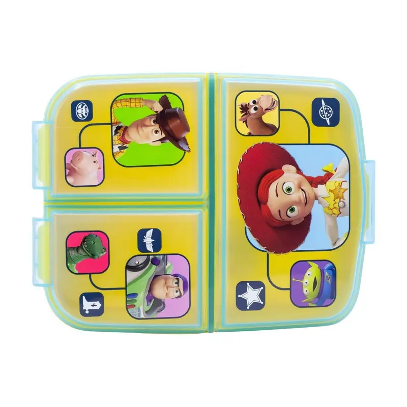 Fiambrera sandwichera tupper triple Toy Story 5 Disney