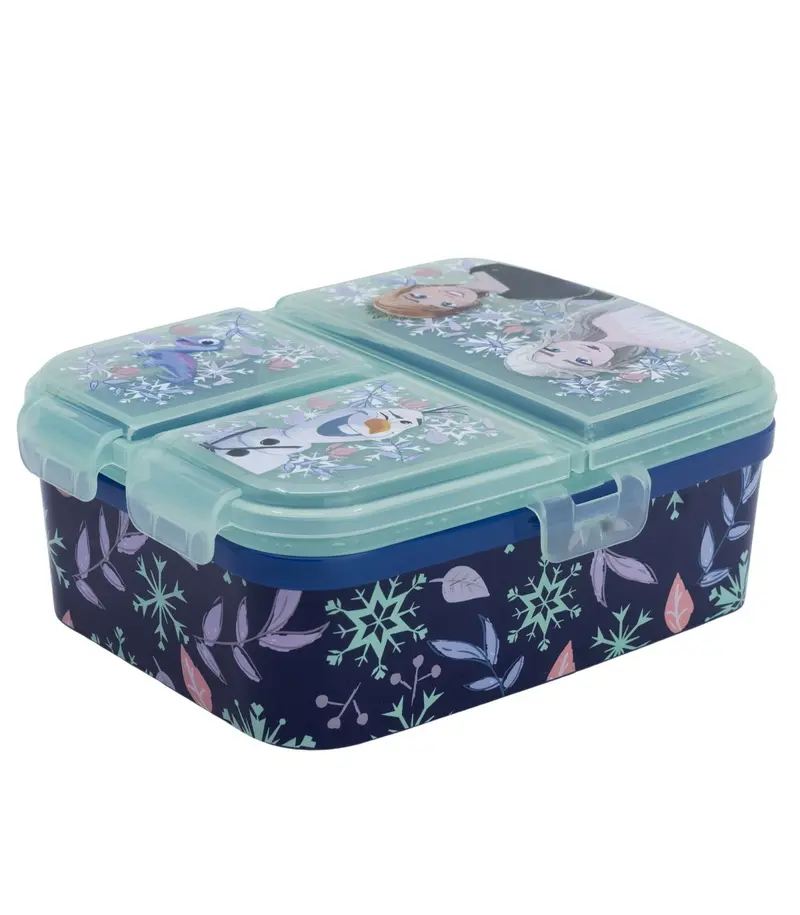 Fiambrera sandwichera tupper triple XL Frozen Disney