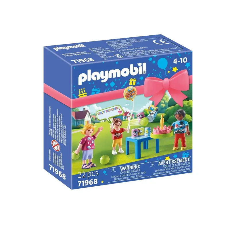 Figuras fiesta de cumpleaños infantil Playmobil Novedades 71968