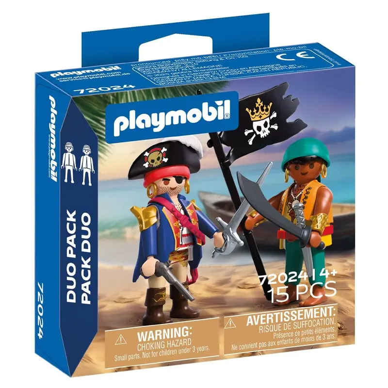Figuras Playmobil pack Duo Piratas 72024
