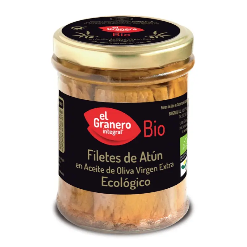 FILETES DE ATUN BIO 195 gr