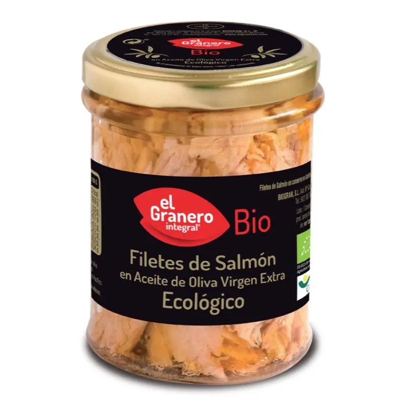 FILETES DE SALMON BIO 195 gr