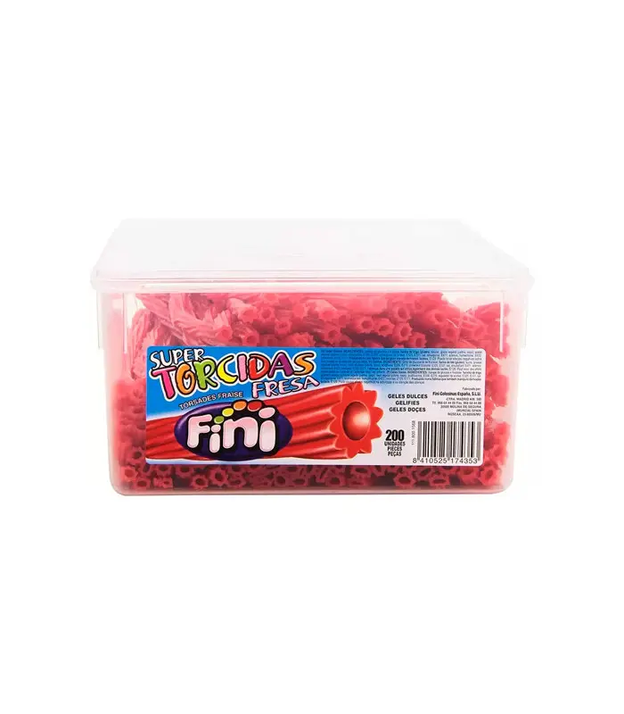 Fini Torcidas Fresa 200 unidades
