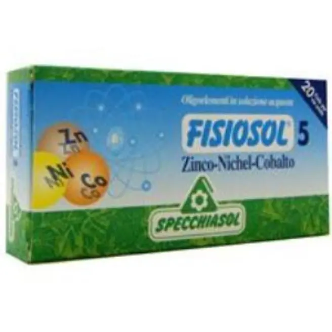 FISIOSOL 05 ZN NI CO 20 Viales
