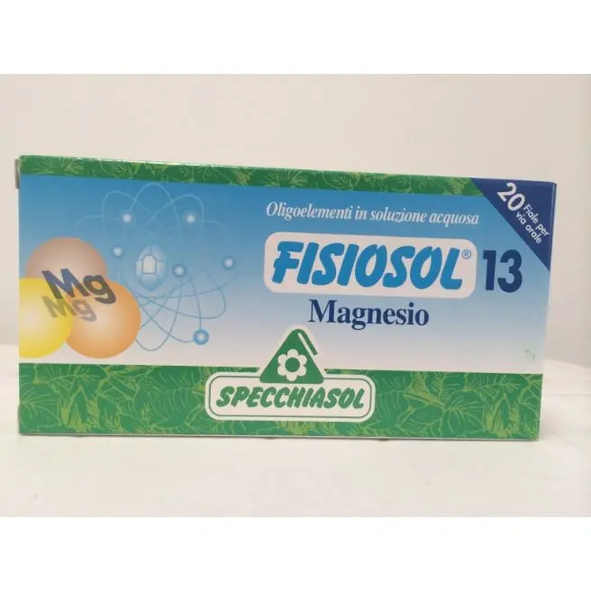 FISIOSOL 13 MAGNESIO 20 Viales