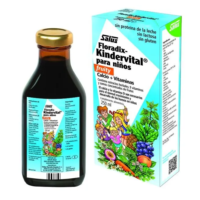 FLORADIX KINDERVITAL FRUITY 250 ml