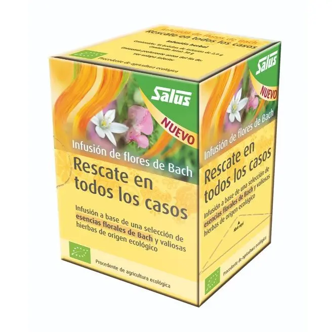FLORES BACH RESCATE INFUSIÓN 15 Filtros