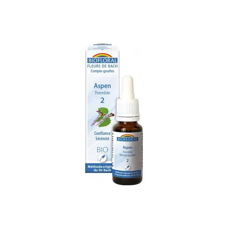 FLORES DE BACH 02 ASPEN ALAMO TEMBLON BIO 20 ML