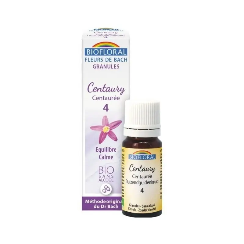 FLORES DE BACH 04 CENTAURY CENTAUREA BIO 9 G GRANU