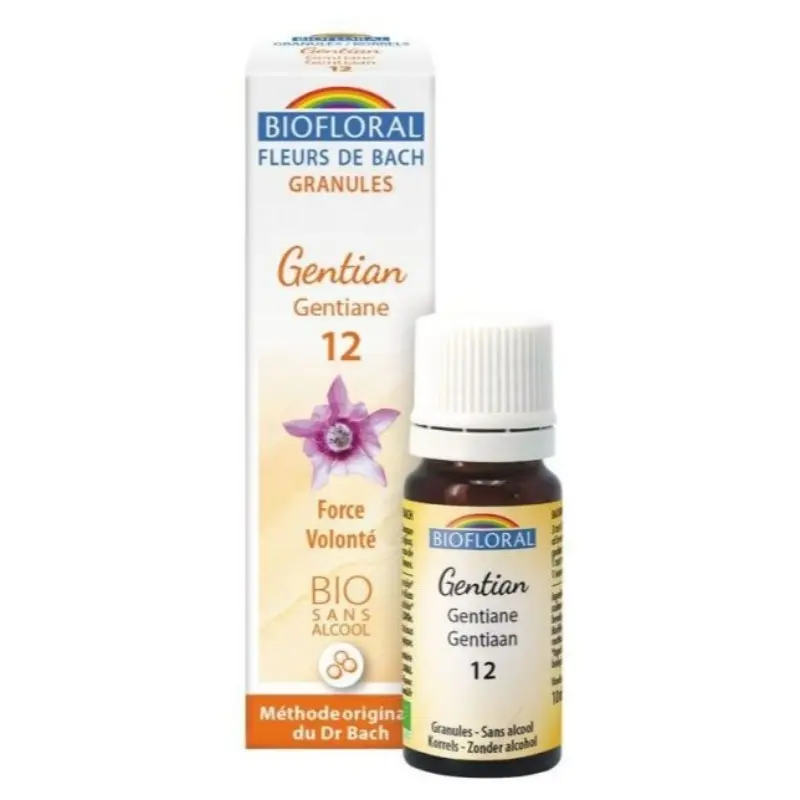 FLORES DE BACH 12 GENTIAN GENCIANA BIO 9 G GRANULO