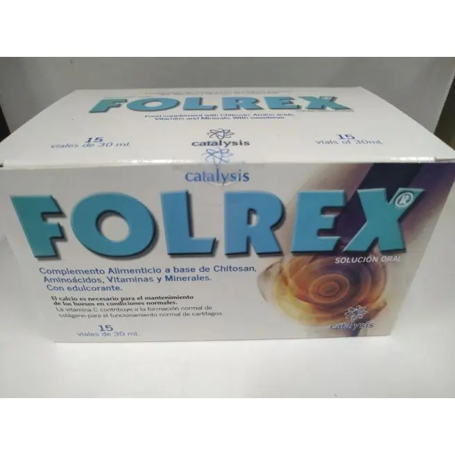 FOLREX 15 VIALES