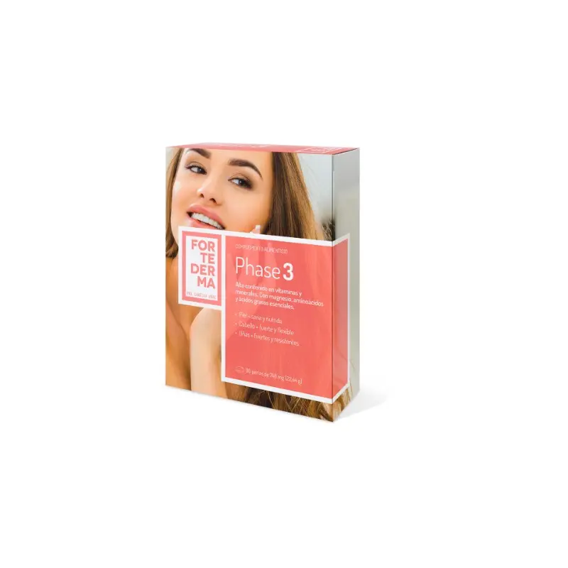 FORTEDERMA PHASE 3 30 Perlas X 822,5 mg