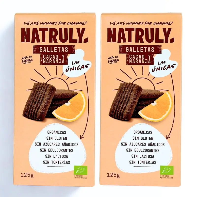 Frollini BIO Pack Cacao e Arancia | BIO | 2 x 125g