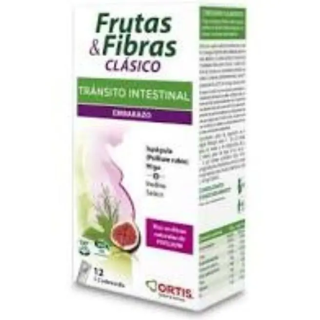 FRUTAS & FIBRAS CLASICO EMBARAZADA 12 Sticks