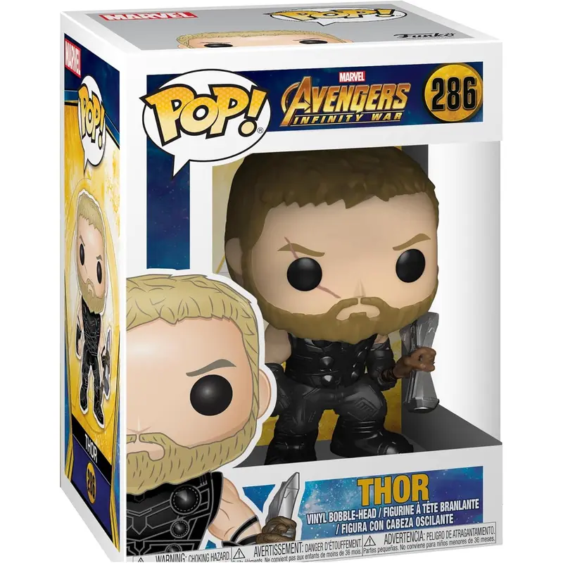 FUNKO POP 286 THOR MARVEL AVENGERS perfecto para regalar