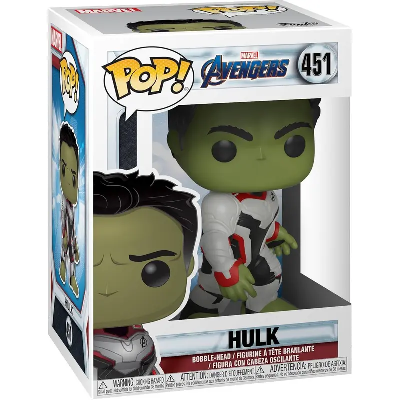 FUNKO POP 451 HULK Marvel Avengers perfecto para regalar