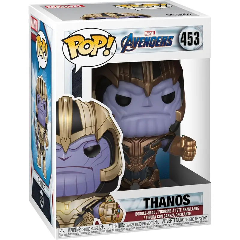 FUNKO POP 453 THANOS Marvel Avengers perfecto para regalar