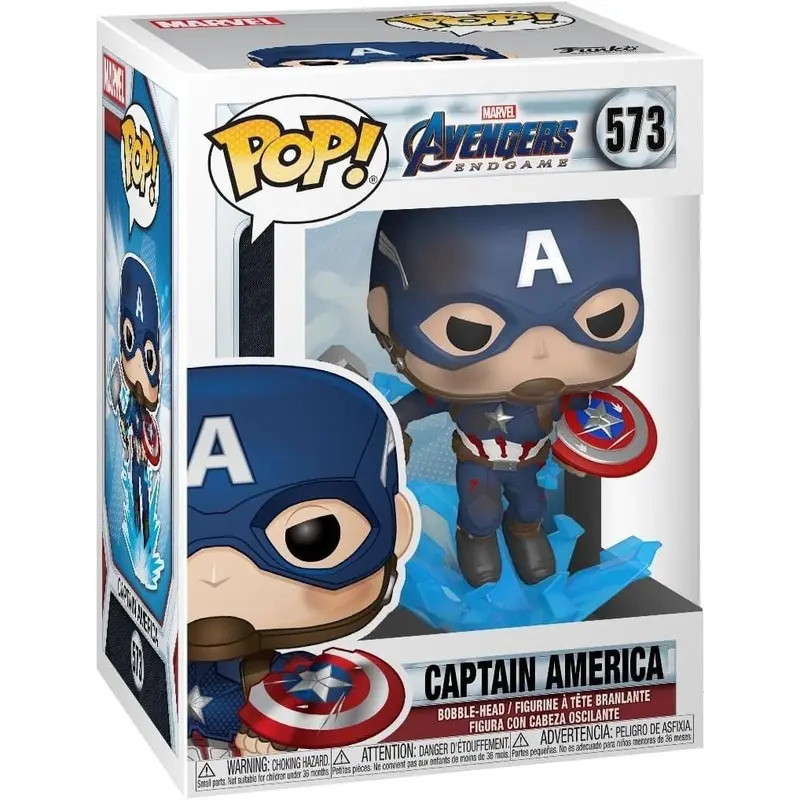 FUNKO POP 573 CAPTAIN AMERICA Avengers Endgame