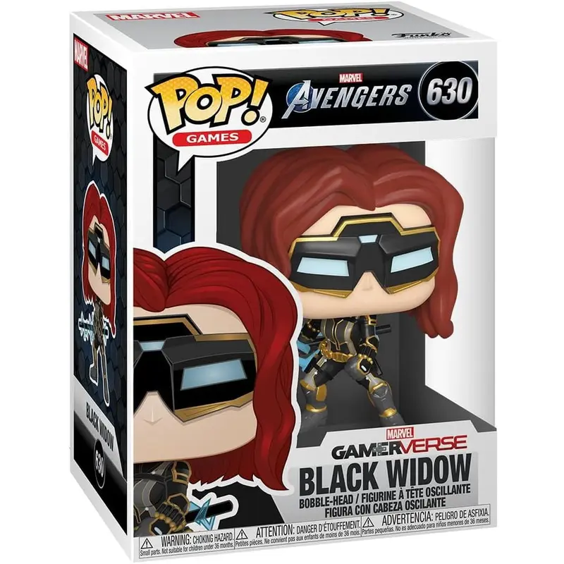 FUNKO POP 630 BLACK WIDOW Marvel Avengers