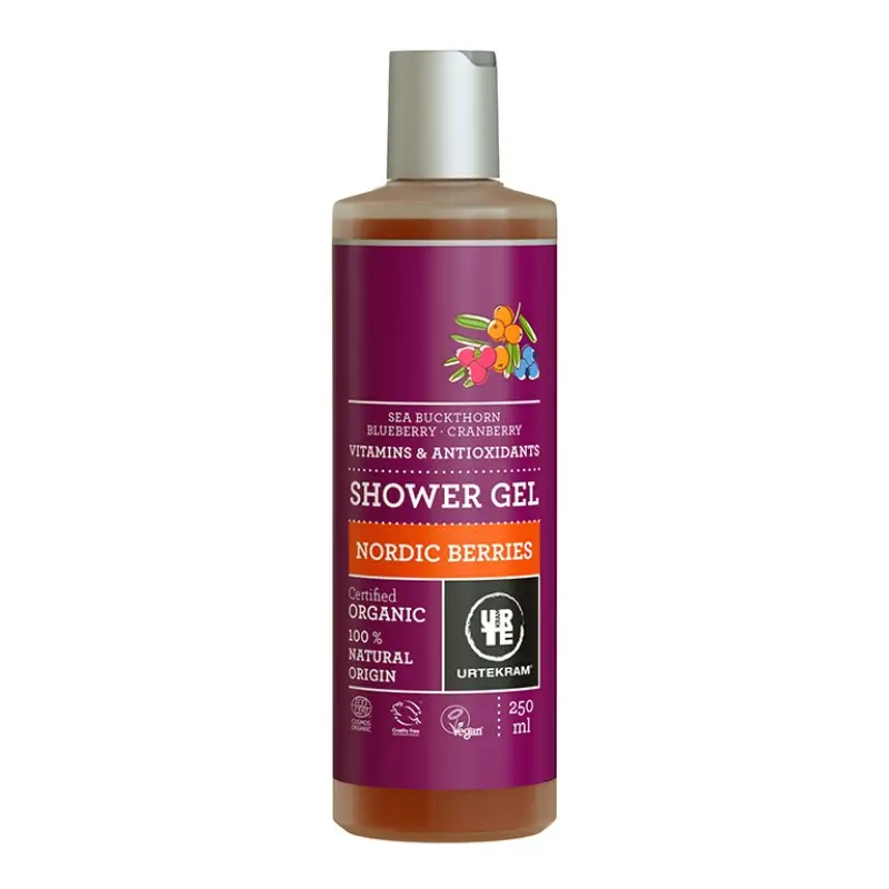 GEL BAÑO FRUTOS ROJOS URTEKRAM 250ML