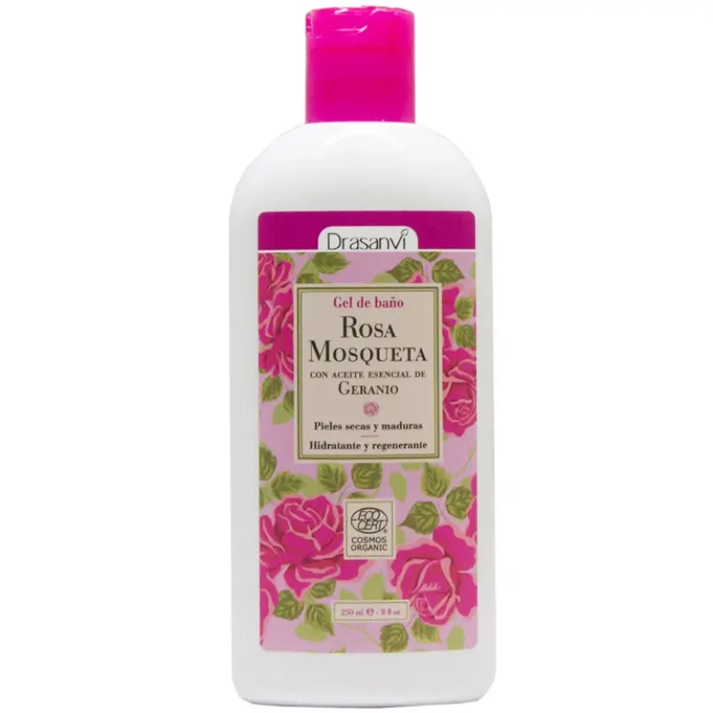 GEL BAÑO ROSA MOSQUETA ECOCERT BIO 250 ml