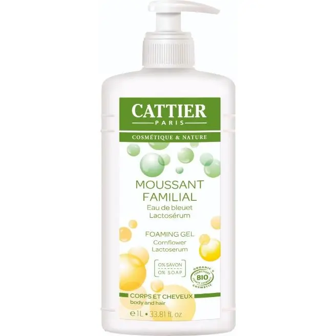 GEL DE DUCHA Y CHAMPU FAMILIAR 1 l
