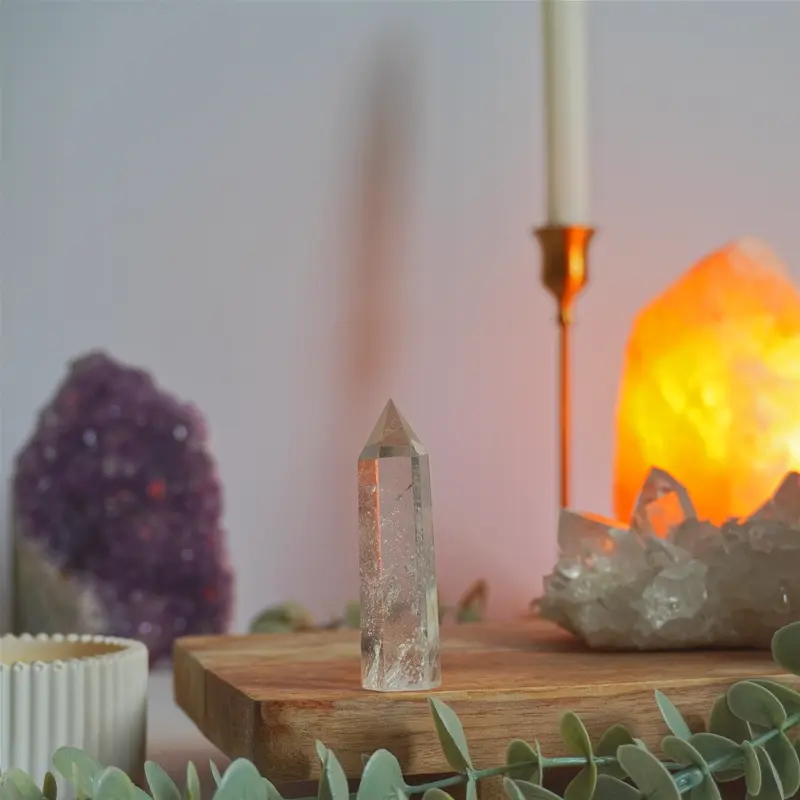 Generador de Cuarzo Blanco | Limpieza energética y claridad