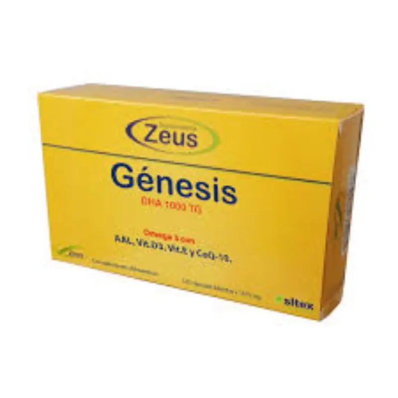 GENESIS DHA TG 1000- OMEGA-3 (120 CAPS)