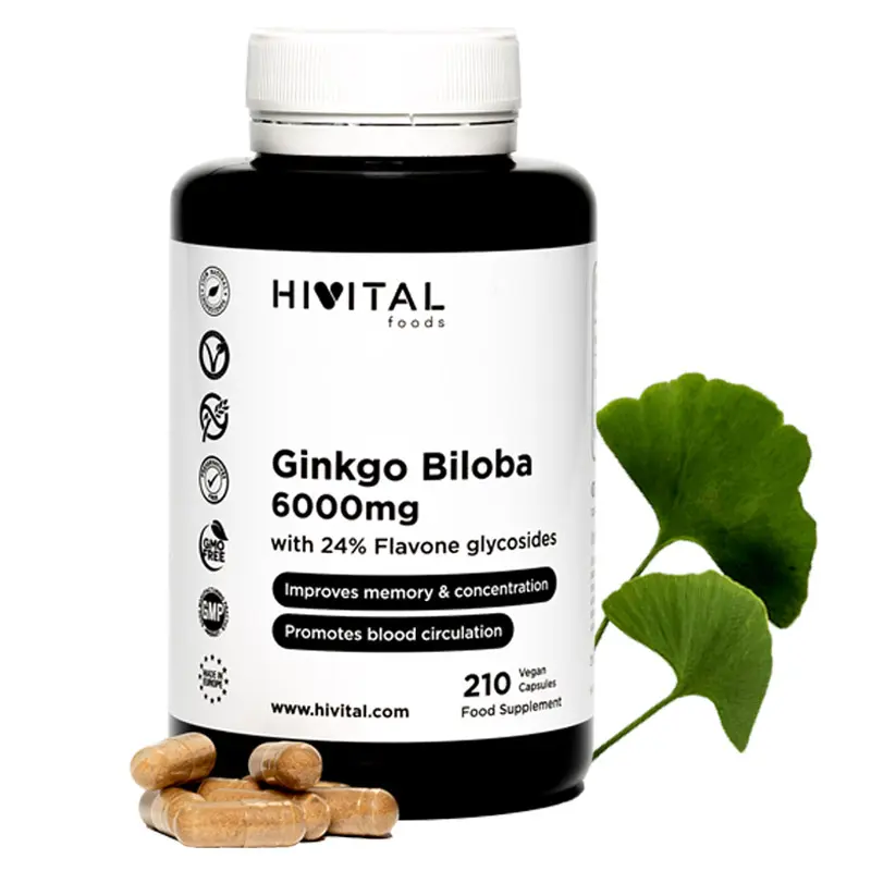 Ginkgo Biloba 6000 mg