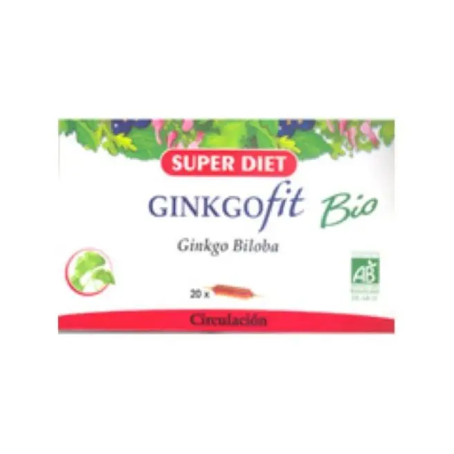 GINKGOFIT GINKGO BILOBA BIO 20 Amp