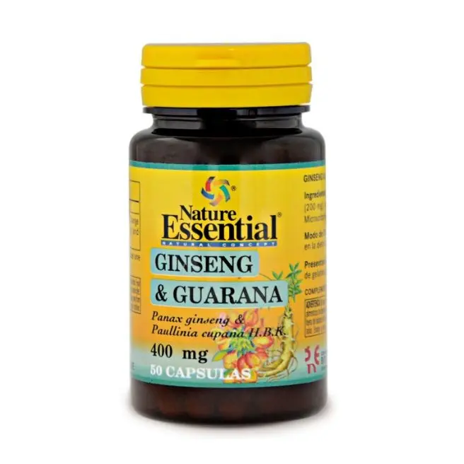 GINSENG & GUARANA 400 mg 50 Caps