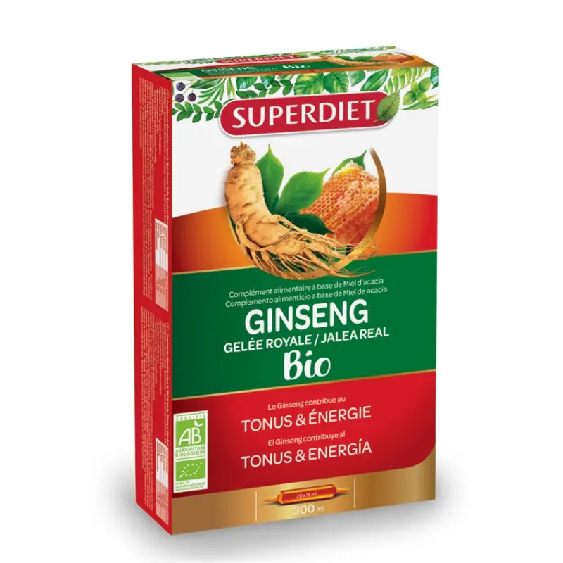 GINSENG+JALEA REAL BIO 20 AMP