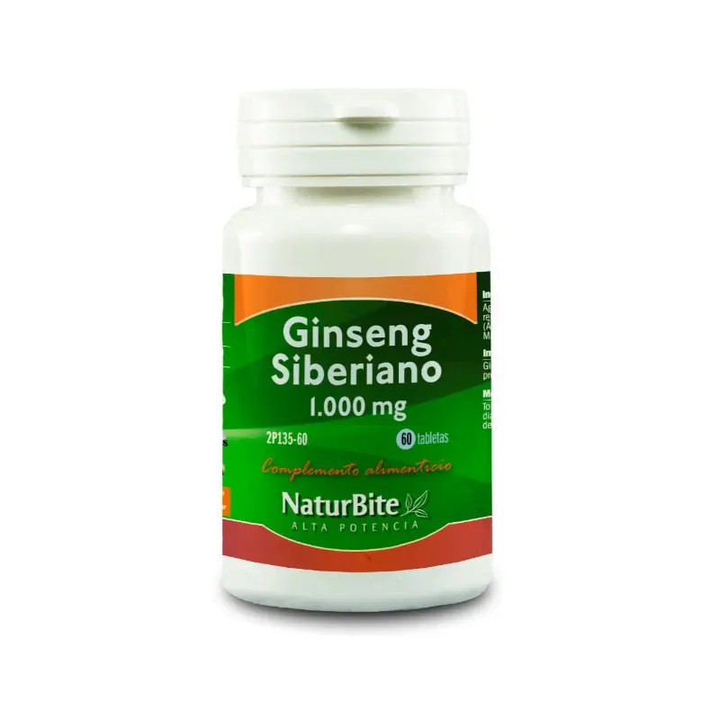 GINSENG SIBERIANO 1.000 mg 60 Tab