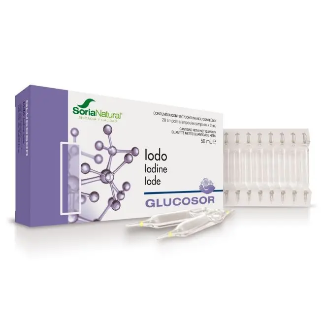 GLUCOSOR IODO 28 Ampollas x 2 ml