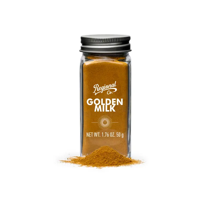 Golden Milk En Tarro De Cristal 50g