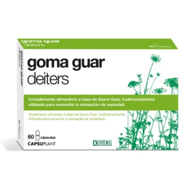 GOMA GUAR DEITERS 400 mg 60 Caps CA