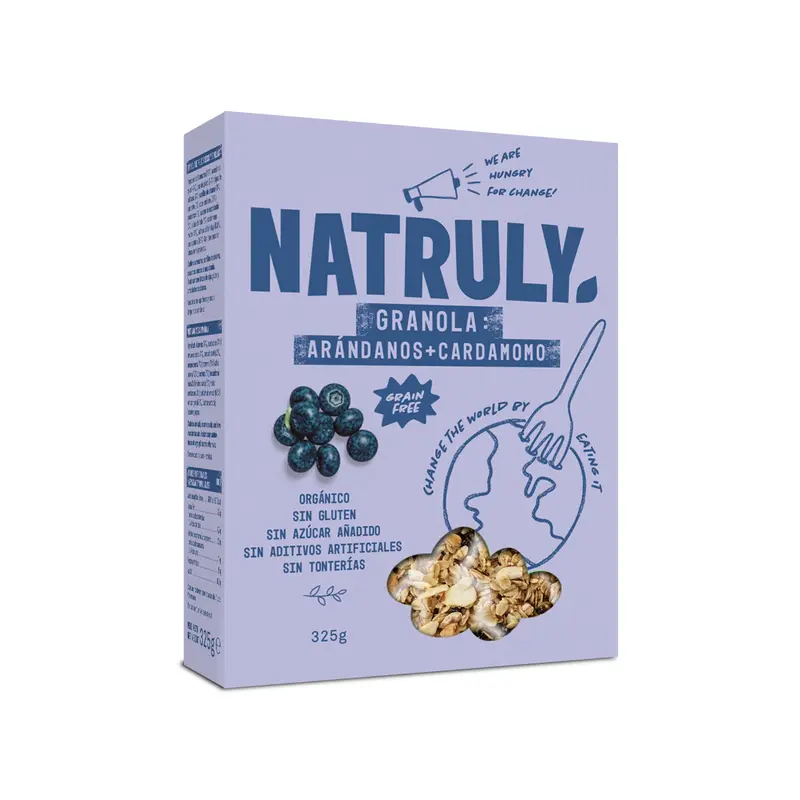 Granola de Arándanos y Cardamomo Grain Free | BIO | 325g