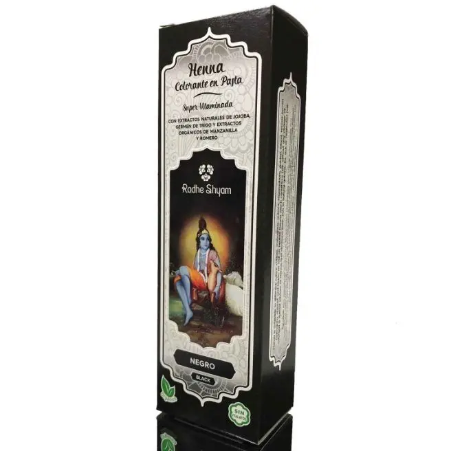HENNA PASTA NEGRO RADHE SHYAM 203 ML
