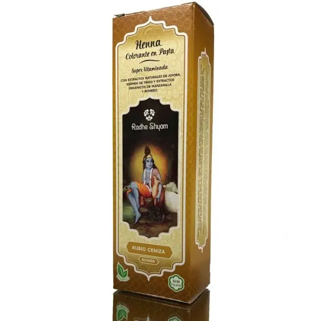 HENNA PASTA RUBIO CENIZA RADHE 200 ML