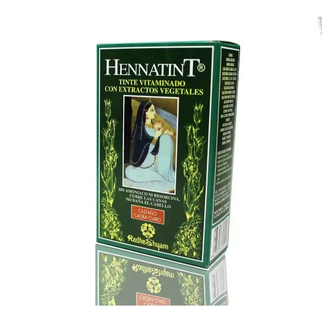 HENNATINT CASTAÑO CAOBA CLARO 120 ML